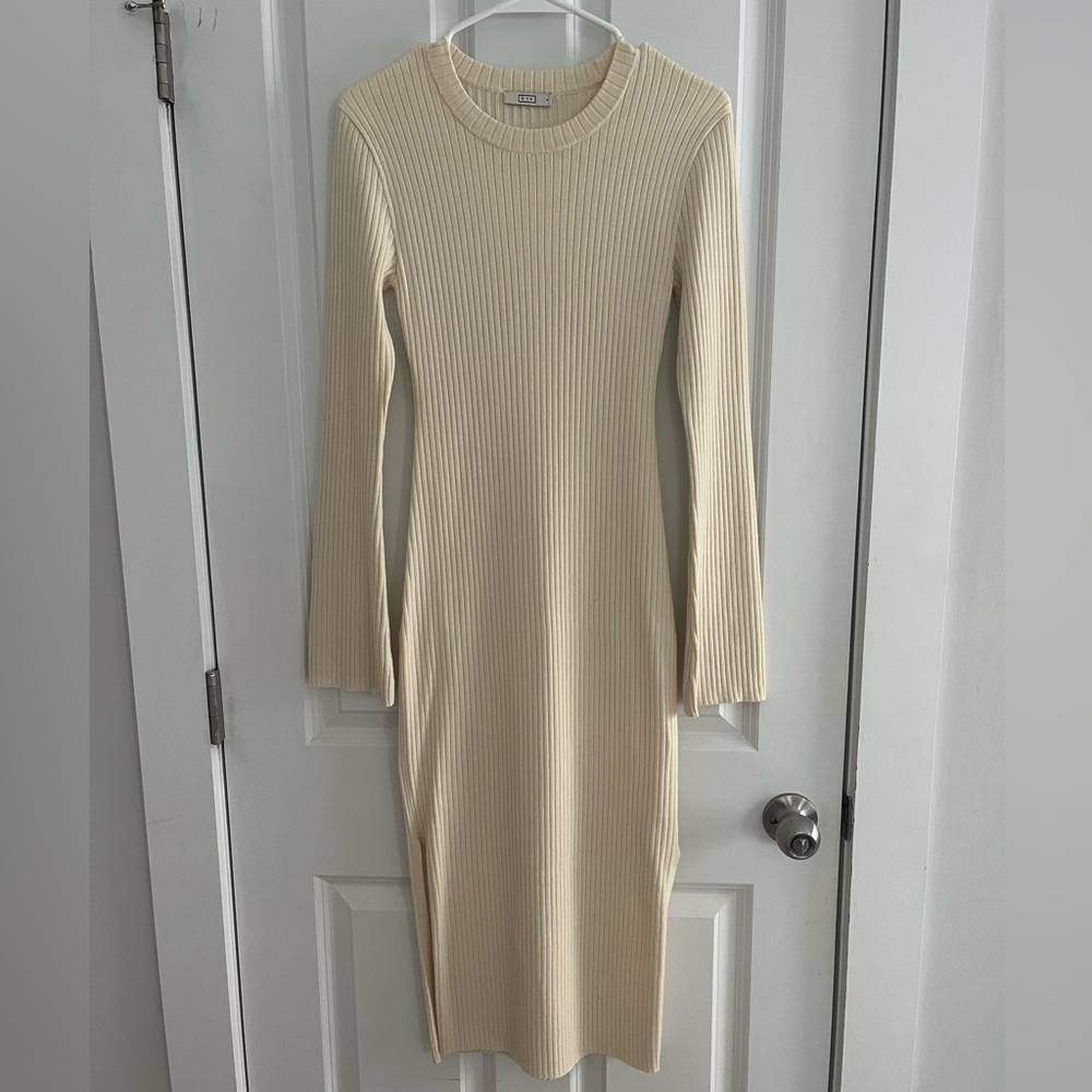 AYR - The Crowd Pleaser Dress in Sweet Cream, S - Picture 2 of 10